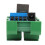 Convertidor Ethernet RS-485 de 9600 bps, 12 V, PCB encapsulado 3