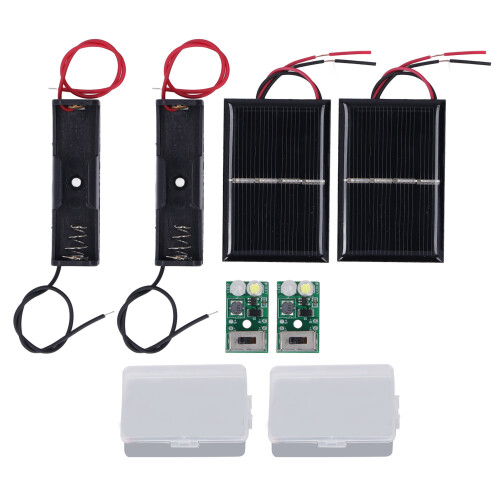 Kit de PCB de control de luz solar de 1.2V - Blanco/Color 1