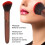 Brocha de maquillaje recargable USB 180mAh marrón 10G 8