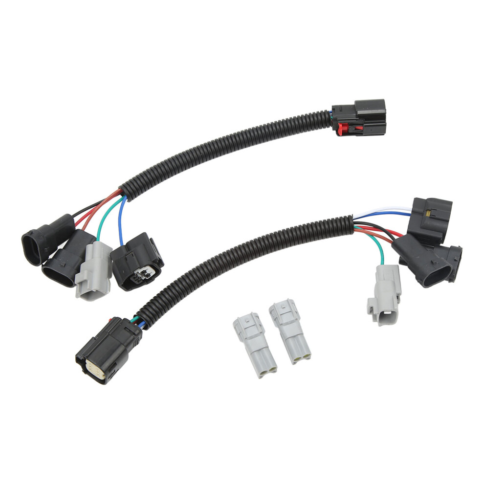 2 Pcs Led Headlight Conversion Harness High Low Beams Wiring Harness Adapter For Tacoma 2016Â2021 9361319511825