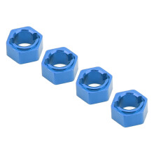 RC-Auto 7 mm Aluminiumlegierung Sechskant-Naben für FMS FCX24 1:24 Maßstab Blau