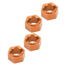 7 mm Hex-Radnaben aus Aluminium in Gold für FCX24 1/24 RC
