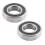 6206RS Lager 2x Silber 30mm ID 62mm OD 14