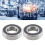 6206RS Lager 2x Silber 30mm ID 62mm OD 1