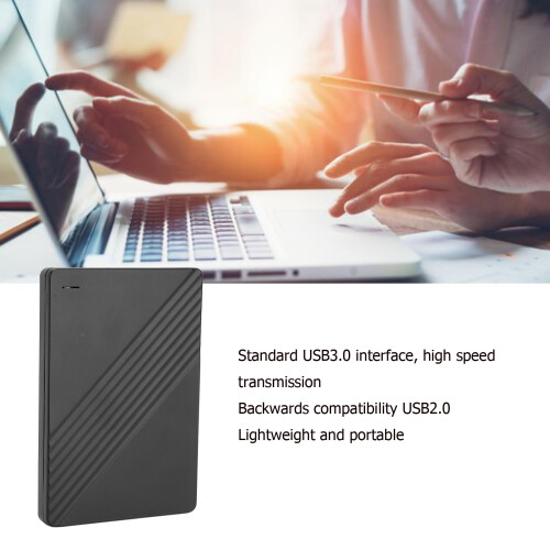 Disco duro externo de 2,5 pulgadas 500 GB USB 3.0 Negro 2
