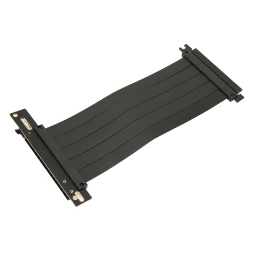 PCIe 4.0 x16 Riserkabel 20 cm Schwarz 128 Gbit/s 2