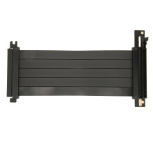 PCIe 4.0 x16 Riserkabel 20 cm Schwarz 128 Gbit/s