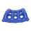 Cojín inflable para asiento de PVC azul, elástico. 8