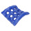 Cojín inflable para asiento de PVC azul, elástico. 3