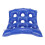 Cojín inflable para asiento de PVC azul, elástico. 5