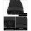 Winter Herren Handschuhe Schwarz 120g M/L/XL Touch Screen 12