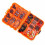 257-teiliges Angelköder-Set mit orangefarbener Aufbewahrungsbox 10.1oz 7