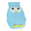 Owl Heißwasserflasche - Modell 400 ml - Hellblau 3