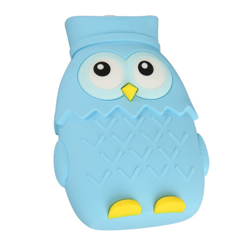 Owl Heißwasserflasche - Modell 400 ml - Hellblau 2