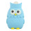 Owl Heißwasserflasche - Modell 400 ml - Hellblau 14