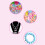 DIY-Perlen-Set - 260 g, 19x13x1,9 cm, bunte Perlen 14