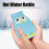 Owl Heißwasserflasche - Modell 400 ml - Hellblau 11