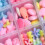 DIY-Perlen-Set - 260 g, 19x13x1,9 cm, bunte Perlen 10