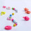 DIY-Perlen-Set - 260 g, 19x13x1,9 cm, bunte Perlen 12