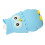 Owl Heißwasserflasche - Modell 400 ml - Hellblau 10