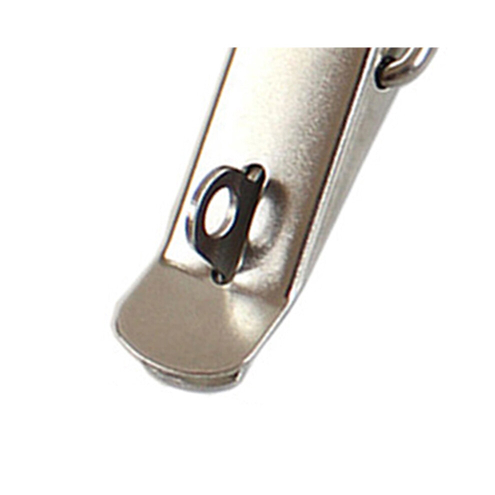 3 Pcs L106 Duck Mouth Buckle Toolbox Iron Lock Buckle Heavy Duty Flat Mouth Spring Hasp Suitcase Hardware Parts 5081319517965