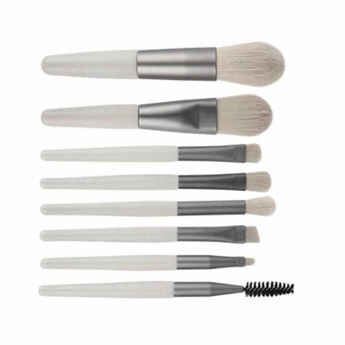 Make-up-Pinsel-Set, 8 Stück, 15  10  1,4 cm Natur 2