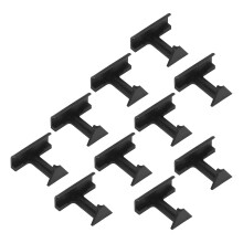 Clips de gestión del agua para panel solar 10 piezas PA66 resistente al calor tamaño 3,5 cm