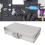Multifunction Storage Box Large Capacity Buckle Closure Aluminum Tools Organize Case 16