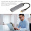 USB-C-Dockingstation PD100W USB 3.1 USB 2.0 3,5 mm 7