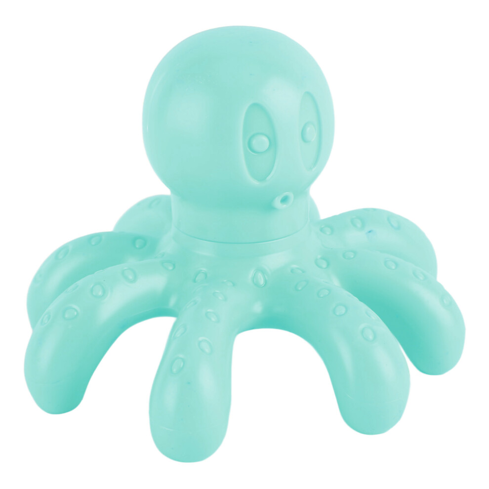 Octopus Claw Scalp Massager Handheld Manual Ergonomic Slimming Relaxed Octopus Head Massager for Legs Abdomen Blue