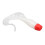 4 Stück lebensechte PVC-Köder Rot-Weiß 57 g / 2,01 oz 8