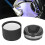 Grau Auto-Aschenbecher LED mit Deckel CR1220 40mAh 6.6oz 16