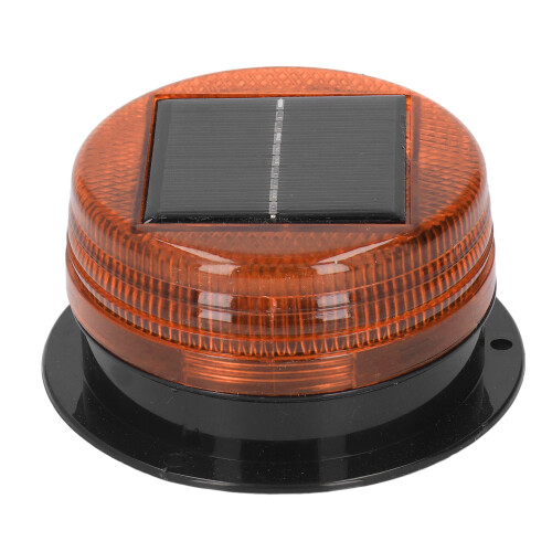 Solarwarnleuchte mit Blinklicht 1800 mAh 8 LED-Perlen 1