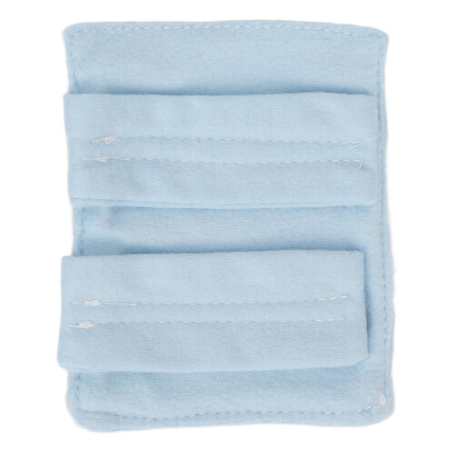 Pacemaker Pillow Soft Prevent Slip Bra Strap Protector Chest Post Surgery Pad for Heart Breast Surgery Recovery Blue 1
