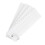 4Pcs Cake Scraper Durable Eco Friendly Plastic 8 Styles Hanging Hook Design Cake Smoother for Baking DIY White 8
