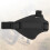 Motorcycle Shoe Cover Nylon Adjustable Antislip Comfortable Gear Shift Boot Protector for Riding Black 10