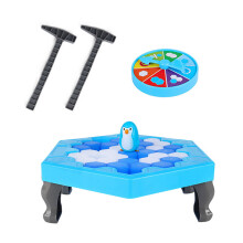 Pinguin auf Eis Spiel 22x13x7cm Kunststoff 300 g