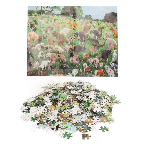 101 kackende Welpen 1000-Teile-Puzzle Multicolor 1
