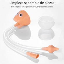 Eulenförmiger Nasensauger für Babys 21x3.2 cm orange