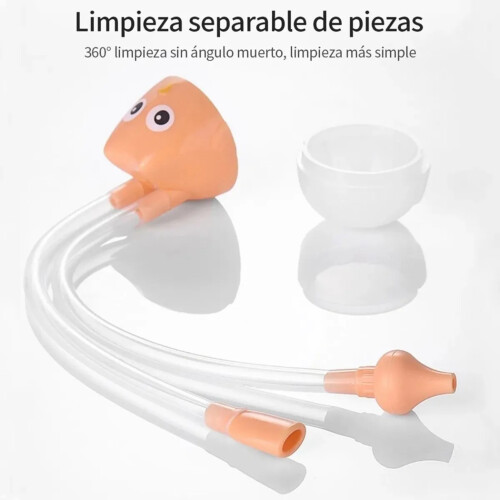 Eulenförmiger Nasensauger für Babys 21x3.2 cm orange