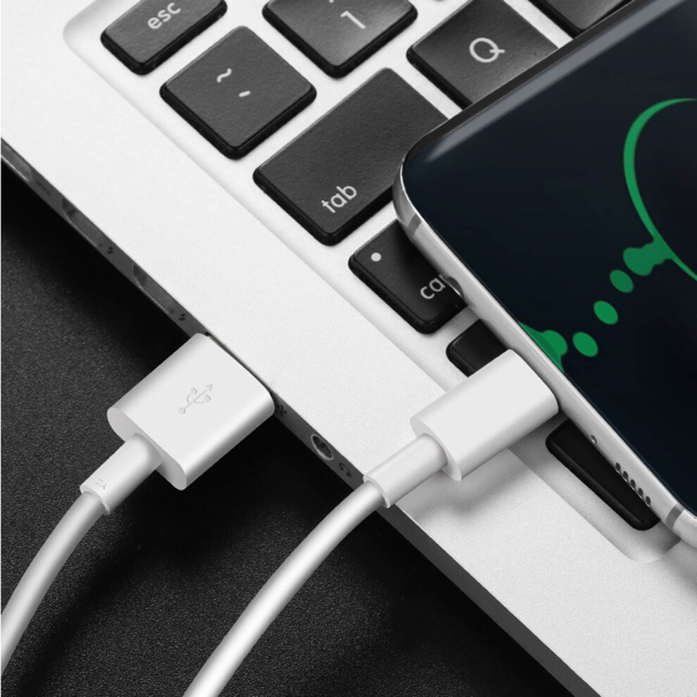 1M Data Cable 5A Type C Fast Charging Cable For Android For Huawei Honor For Xiaomi Mobile Phone White 3501319523879