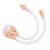 Eulenförmiger Nasensauger für Babys 21x3.2 cm orange 5
