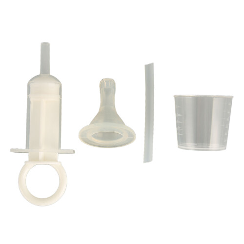 Kleines Fütterungs-Spritzen-Set mit weicher Spitze, Silicone Pet 1