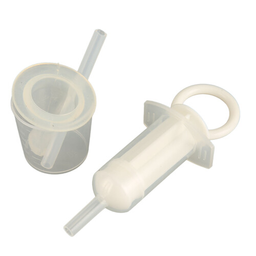 Kleines Fütterungs-Spritzen-Set mit weicher Spitze, Silicone Pet 2