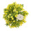 Bola de césped artificial para acuario de plástico amarillo. 4