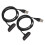 Cable de carga de 2 piezas para Inspire 3, 1.0m, negro 1