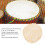 Piel de cabra para tambor 36cm para bongo/djembe 7