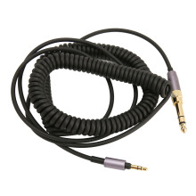 3,5 mm Sound Spring Kabel OFC-Kern 16,4 ft Schwarz