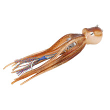 Realistischer Tintenstrahl-Tintenfisch-Köder 300g für Salzwasserfischerei