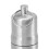 Zigarettenetui 10 Zigaretten 31x31x90mm Silber 10